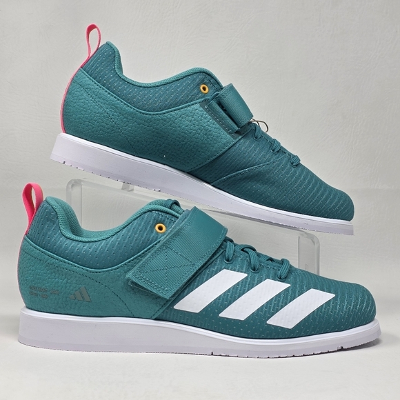 Adidas Powerlift 5 Training Weightlifting Shoes Teal JP9877 Men\'s Size 9 New main image 12
